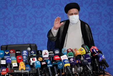 نشست خبری رئیس جمهور منتخب