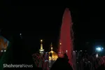 حال و هوای مشهد مقدس در شب شهادت ثامن الحجج + فیلم و عکس