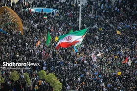 ویدیو | تایم لپس دیدنی از اجتماع پرشور سلام فرمانده در مشهد