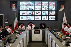 نجات بیش از ۷ هزار نفر از زیر آوار جنگ تحمیلی سوم توسط هلال احمر