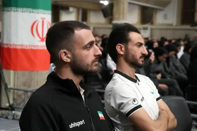 عکس‌هایی از دیدار مدال‌آوران ورزشی و علمی با رهبر انقلاب (۲۸ مهرماه ۱۴۰۴)