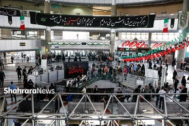 گزارش تصویری | موج بازگشت زائران از مشهد در پایانه مسافربری امام رضا(ع)