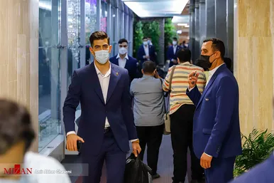 مراسم بدرقه کاروان ورزشی ایران به مسابقات المپیک توکیو
