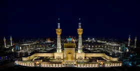 عکس&zwnj;هایی از میدان قبله حرم مطهر رضوی