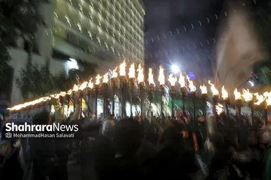 نوای مرثیه در کوچه‌های اطراف حرم طنین انداز می شود.