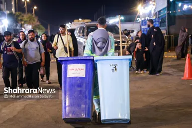 گزارش تصویری | آغاز فعالیت های اربعینی شهرداری مشهد در شهر نجف