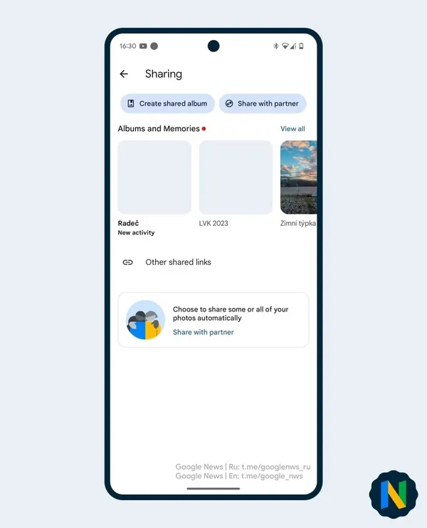 گوگل درحا‌ل‌آزمایش یک رابط کاربری جدید و شیک برای برنامه Google Photos است + عکس