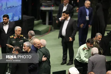 عکس‌هایی از آغاز مجلس دوازدهم توسط هیئت رئیسه سنی