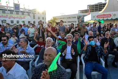 جشن مردمی بیعت با امام زمان (عج) در مشهد