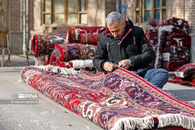 رفوگری و پرداخت قالی هنری فراموش شده