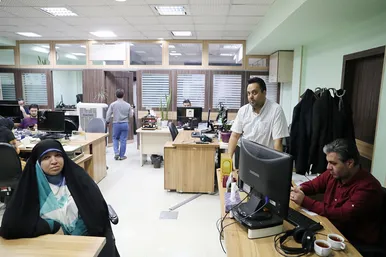 بازدید عضو شورای اسلامی شهر مشهد از موسسه شهرآرا
