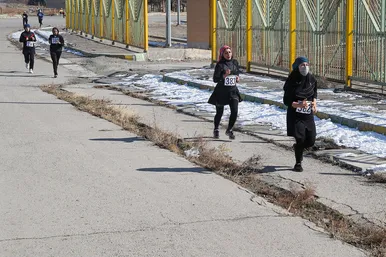 مسابقات دو صحرانوردی بانوان کارگر کشور 