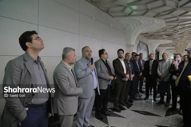 گزارش تصویری | بازدید میدانی مدیران شهرداری مشهد از فعالیت فاز یک خط سه مترو (۵ خرداد ۱۴۰۴)