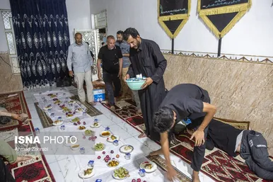 مسیر عاشقی | موکب عشیره آل احمد و آل عیس پذیرای زائران حسینی