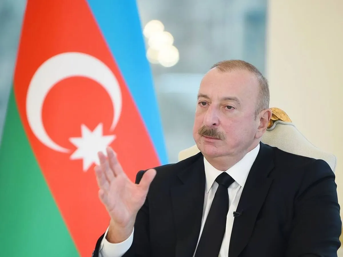 رئیس جمهور آذربایجان: خواهان روابط خوب با ایران هستیم