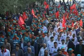 شهردار مشهد مقدس: بیش از ۱۰۰۰ نفر از نیرو‌های خدوم شهرداری مشهد افتخار حضور در اربعین را دارند + فیلم