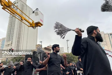 عزاداری روز شهادت امام رضا علیه اسلام در مشهد