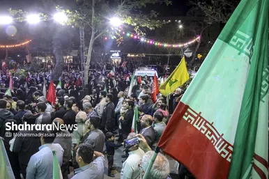 گزارش تصویری | مراسم وداع با پیکر مطهر شهدای سنگر خیابان