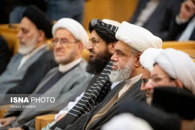 عکس‌هایی از همایش بین‌المللی «مکتب نصرالله»