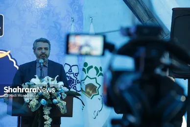 آیین افتتاح پل طبرسی به رسالت در مشهد