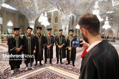 جشن دانش آموختگان علوم پزشکی کشور در حرم مطهر رضوی