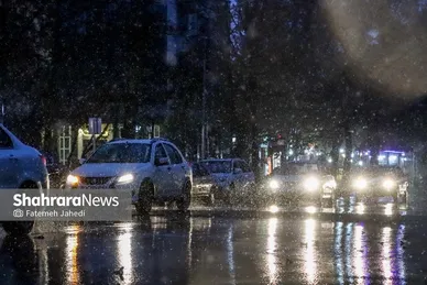 گزارش تصویری | بارش نخستین برف پاییزی در مشهد