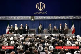 رهبر معظم انقلاب: انقلاب اسلامی دخالت در امور کشور را به مردم هدیه کرد | خداوند رئیس&zwnj;جمهور عزیز جدیدمان را توفیق بدهد و اهداف عالی را محقق کند + فیلم