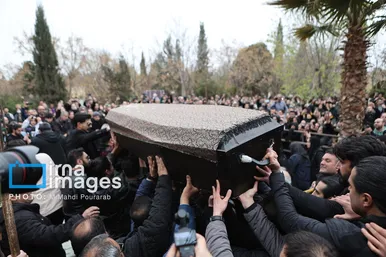 گزارش تصویری| مراسم تشییع «حمید هیراد»