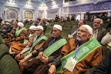 گزارش تصویری | اختتامیه بیست‌ودومین اجلاسیه بین‌المللی پیرغلامان حسینی در حرم مطهر رضوی