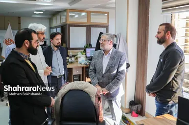 بازدید شهردار مشهدمقدس از موسسه شهرآرا