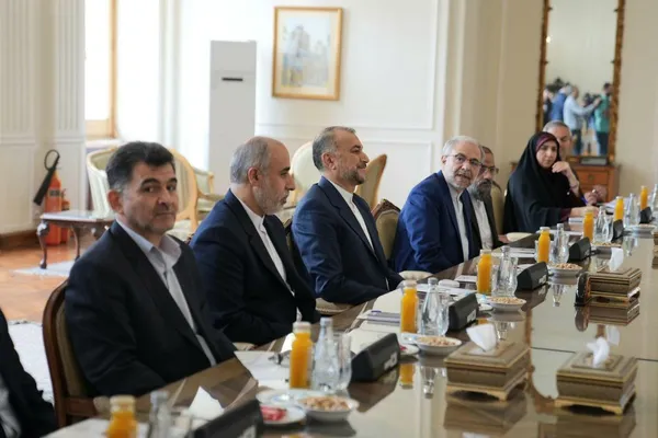 ملابرادر به دیدار امیرعبداللهیان رفت + عکس