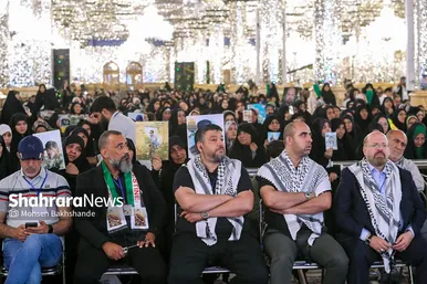 عکس‌هایی از کنگره بین‌المللی شهدای مدافع حرم در مشهد