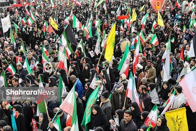 گزارش تصویری | راهپیمایی روز قدس ۱۴۰۴ در مشهد-۲