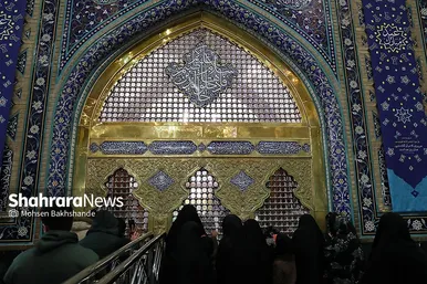 شب عید مبعث در حرم مطهر رضوی
