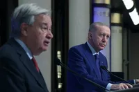 گفت‌وگوی اردوغان و گوترش: تنش‌ها در ایران و اوکراین باید کاهش یابد