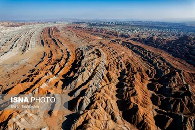 ایران زیباست | کوه‌های رنگین کمانی زنجان