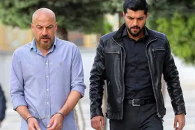 سینا مهراد در پشت صحنه سریال جنجالی &laquo;جان شیفته یلدا&raquo; + عکس