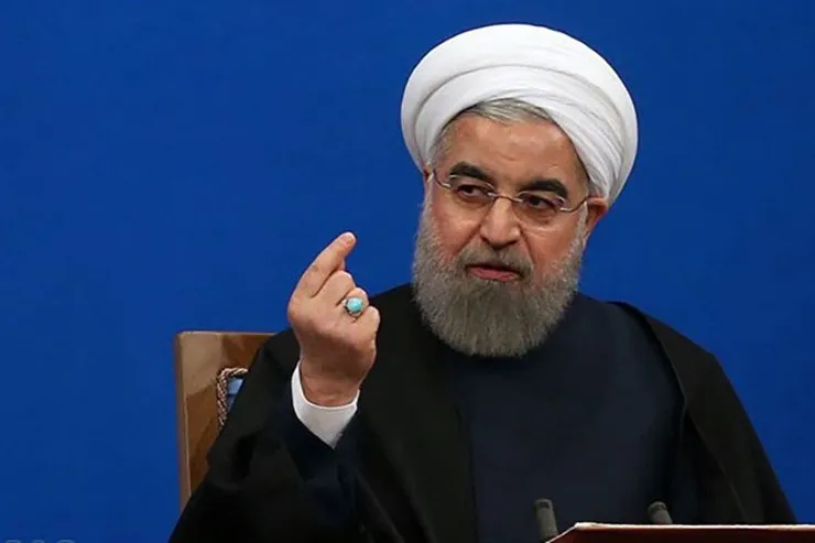 واکنش روحانی به سرقت فایل صوتی گفت‌وگو با ظریف + فیلم