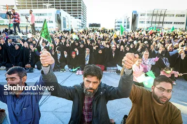 جشن مردمی بیعت با امام زمان (عج) در مشهد