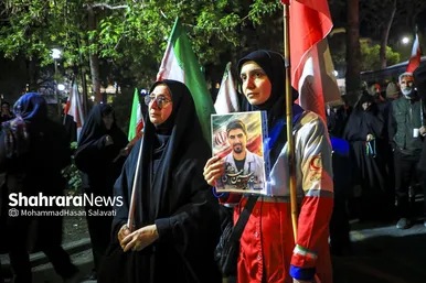 گزارش تصویری | وداع با پیکر مطهر پرستار شهید «حسین عشقی» در مشهد