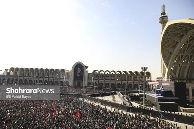 گزارش تصویری | مصلای تهران و حضور پرشور مردم در مراسم وداع با آقای شهید ایران