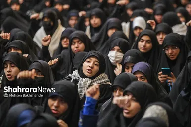 گزارش تصویری | اجتماع حوزویان در دفاع از ولایت در مشهد