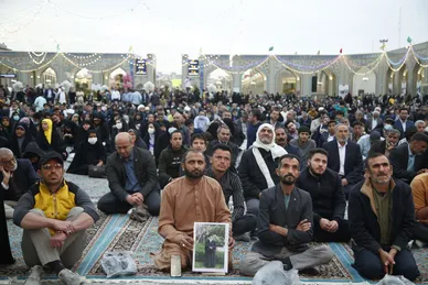 حضور و سخنرانی رهبر انقلاب در اجتماع زائران و مجاوران حرم مطهر رضوی- ۲