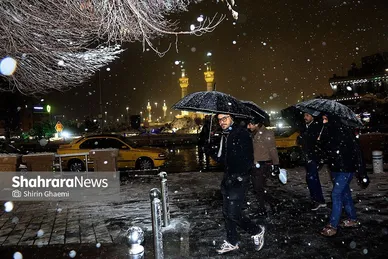 گزارش تصویری | حبس برف