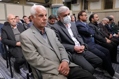 گزارش تصویری | دیدار مسئولان و کارگزاران نظام با رهبر معظم انقلاب (۱۸ اسفند)