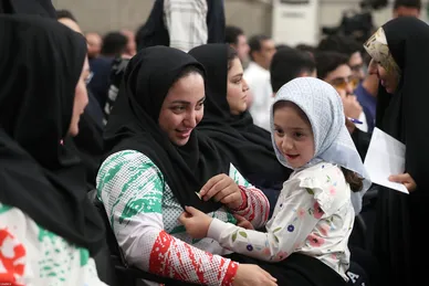 عکس‌هایی از دیدار مدال‌آوران ورزشی و علمی با رهبر انقلاب (۲۸ مهرماه ۱۴۰۴)