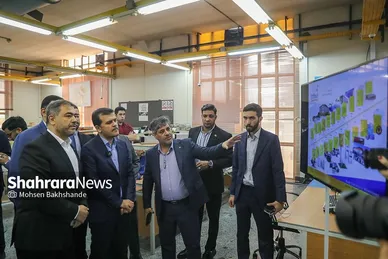 بازدید معاون علمی و فناوری رئیس‌جمهور از پارک علم و فناوری استان