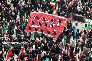 گزارش تصویری | راهپیمایی روز قدس ۱۴۰۴ در مشهد- ۴