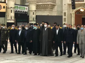 تجدید میثاق رئیس&zwnj;جمهور و هیئت&zwnj;دولت با بنیانگذار انقلاب|&nbsp;رئیسی: خدمت به مردم به انسان انگیزه و برکت می&zwnj;دهد