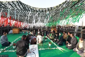 شهید گمنام وطن در آغوش حاشیه شهر آرام گرفت&nbsp;